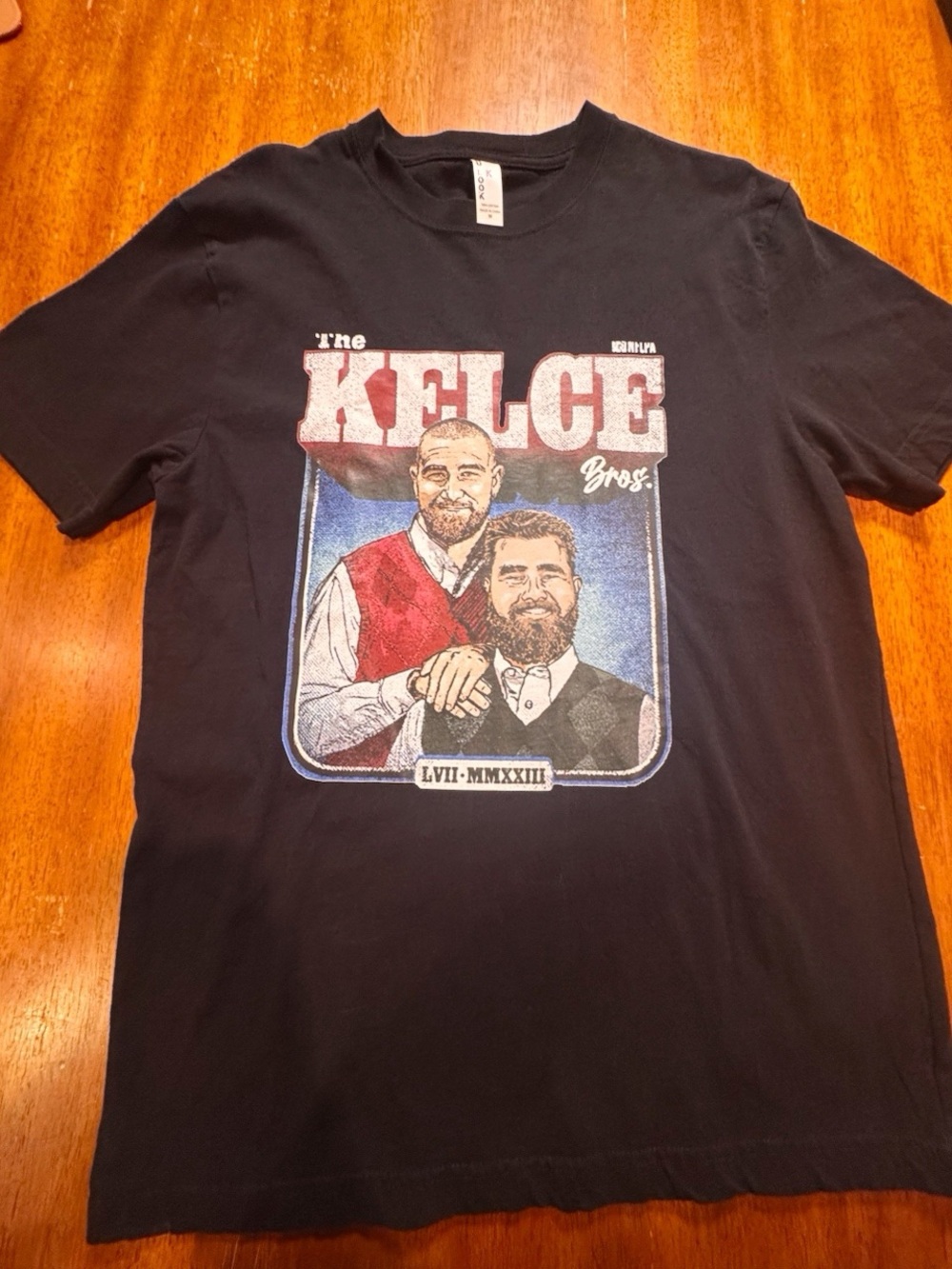 The Kelce Bros. Graphic Tee - Black Kansas City Chiefs Size Medium